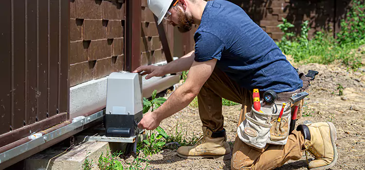 Electric Driveway Gate Installation Bentonville